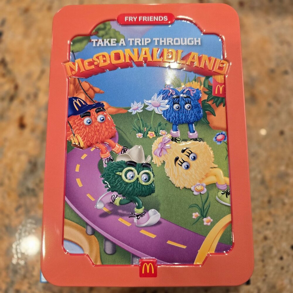 McDonaldland Souvenir Tin Fry Friends - McDonald's Tin